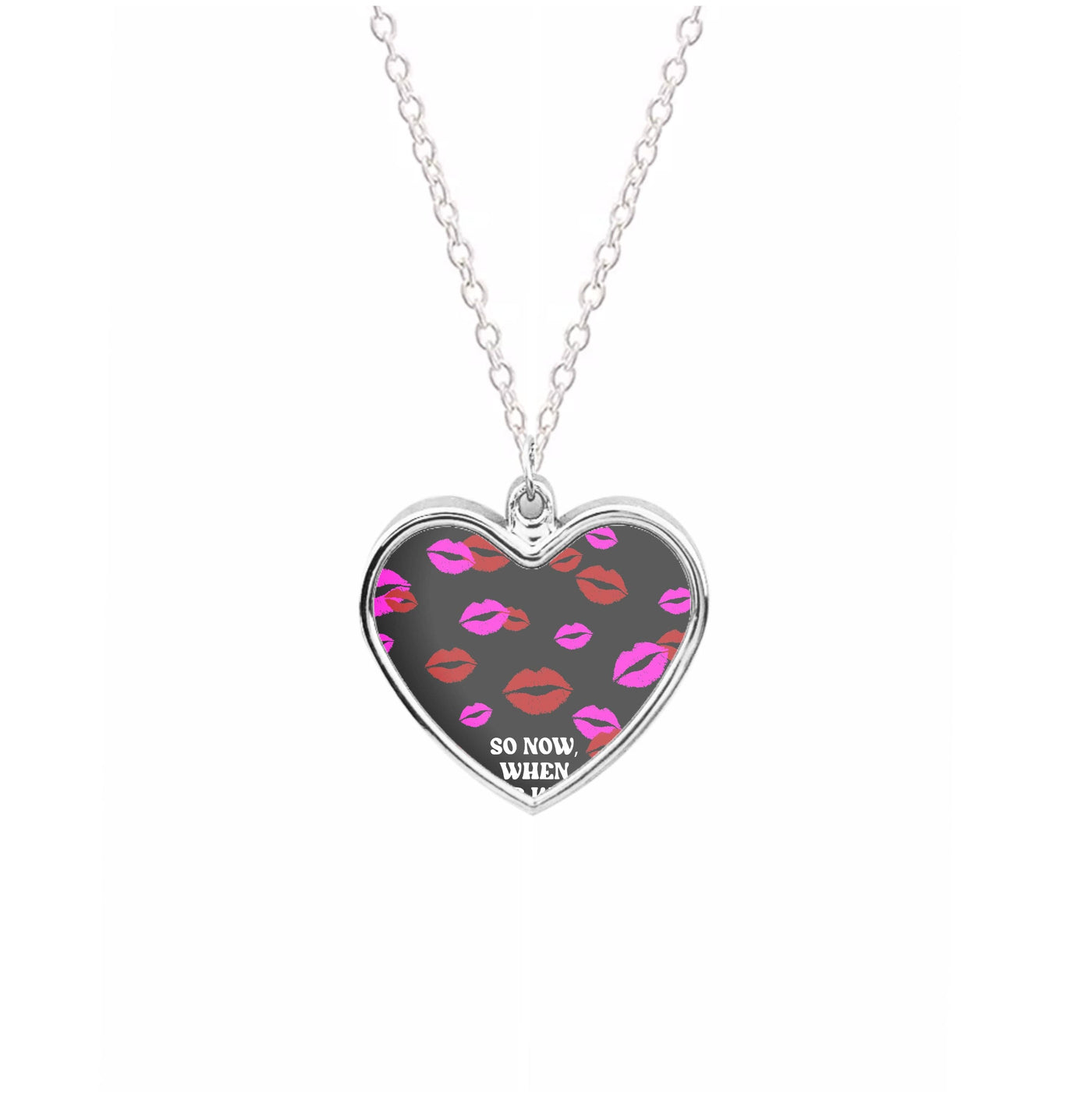 So Now When We Kiss I have Anger Issues - Chappell Roan Necklace