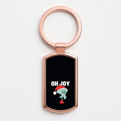 Oh Joy Cartoon Squid Rose Gold Keyring