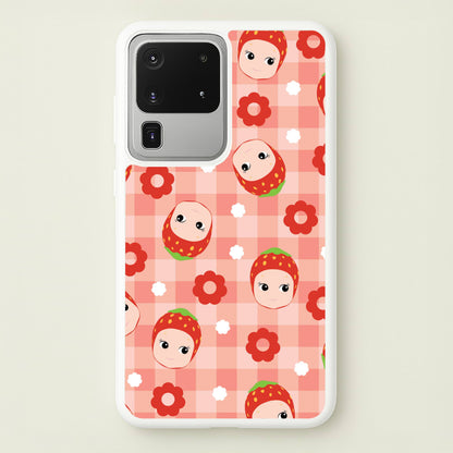 Strawberry Angel Pattern Galaxy S20 Ultra Case