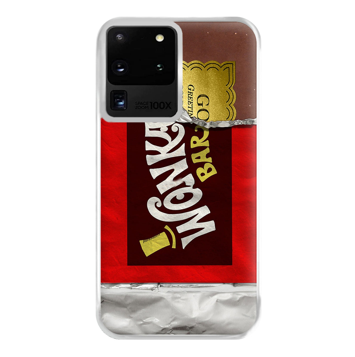 Wonka Bar Golden Ticket Phone Case