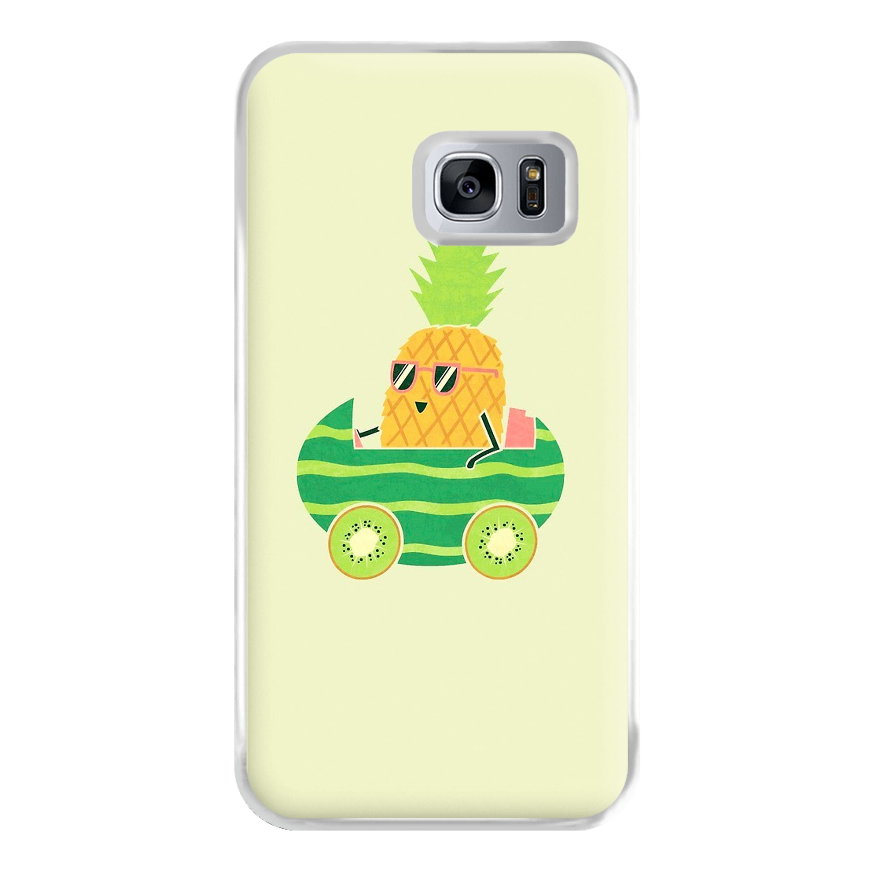 Summer Drive Pineapple Phone Case