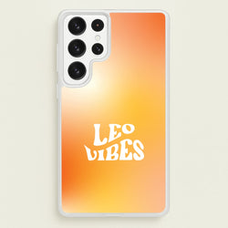 Leo Vibes Gradient Zodiac Galaxy S22 Ultra Case