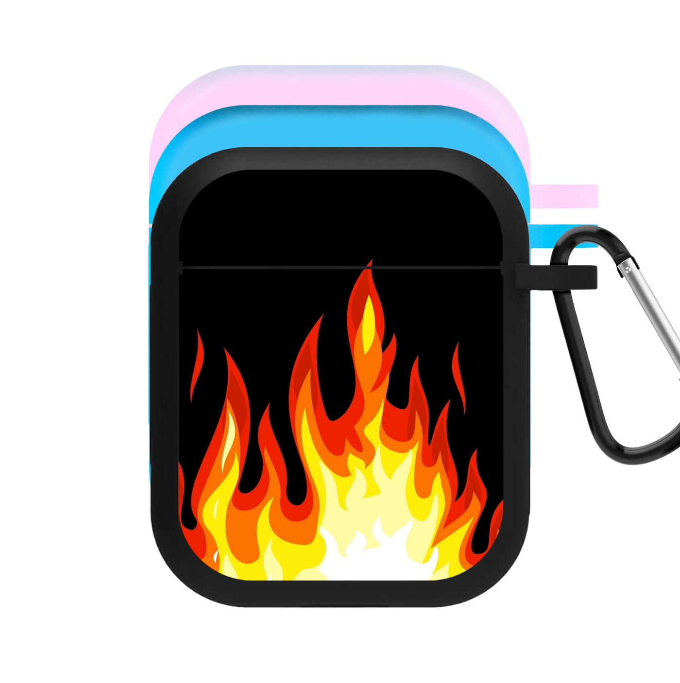 Black Flame  AirPods Case