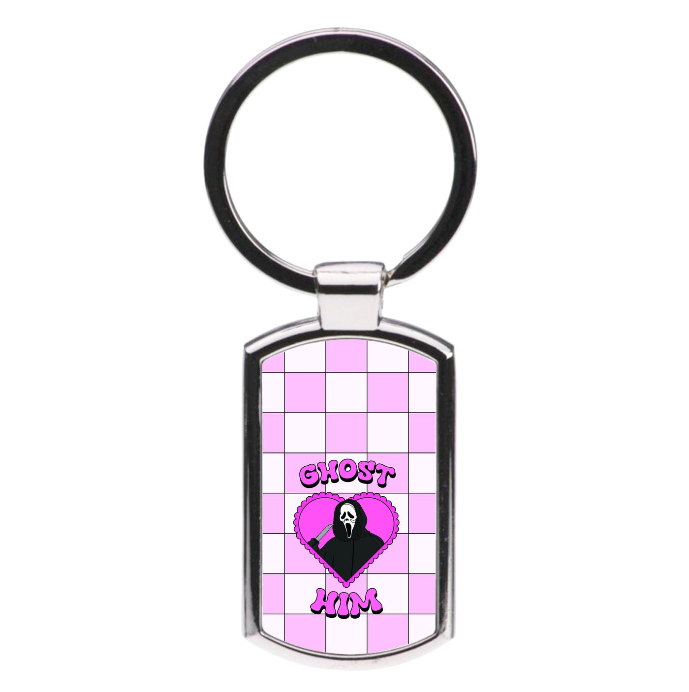 Ghost Him Luxury Keyring