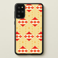 Abstract Christmas Baubles Pattern Galaxy S20 Plus Case