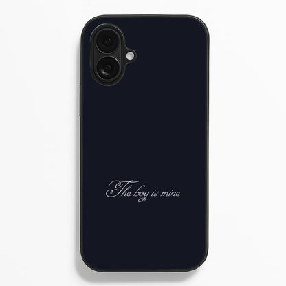 The Boy Is Mine iPhone 16 Plus Case