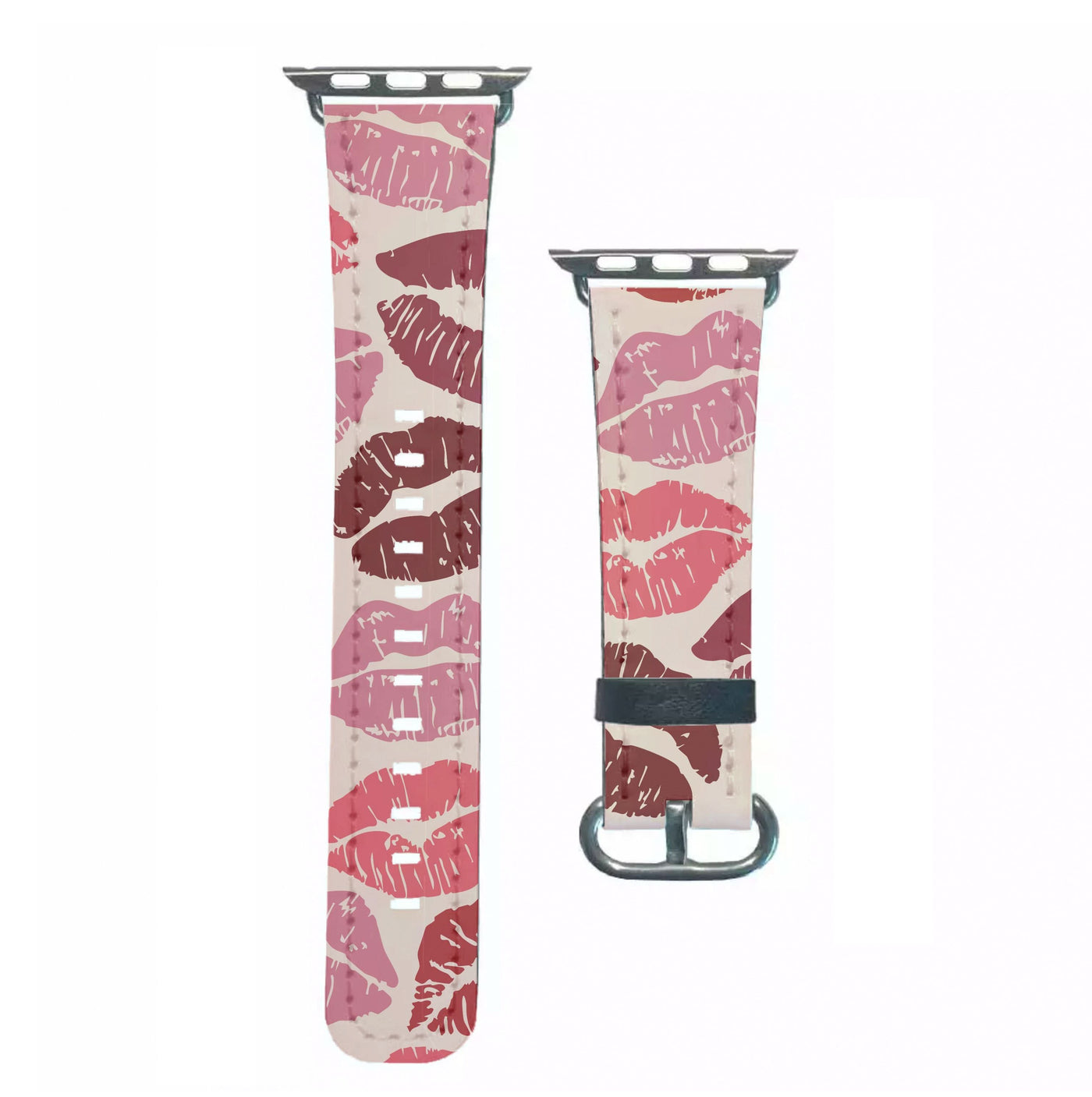 Valentine's Lips Pattern Apple Watch Strap