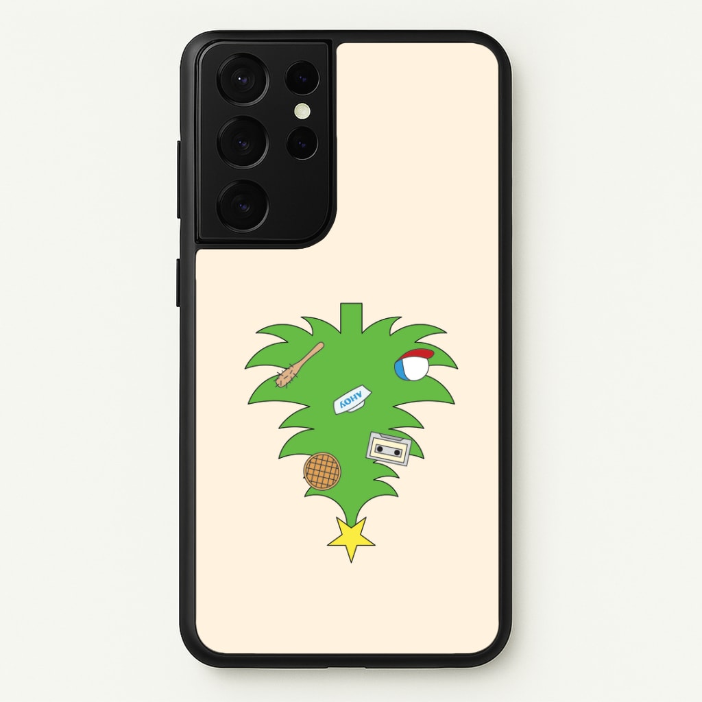 Upside Down Christmas Tree Galaxy S21 Ultra Case