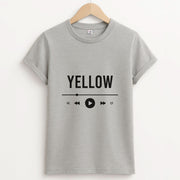 Yellow Music Player T-Shirt 2