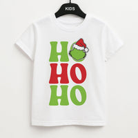 Green Ho Ho Ho Kids T-Shirt