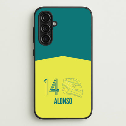 Alonso Helmet 2026 Galaxy A16 Case