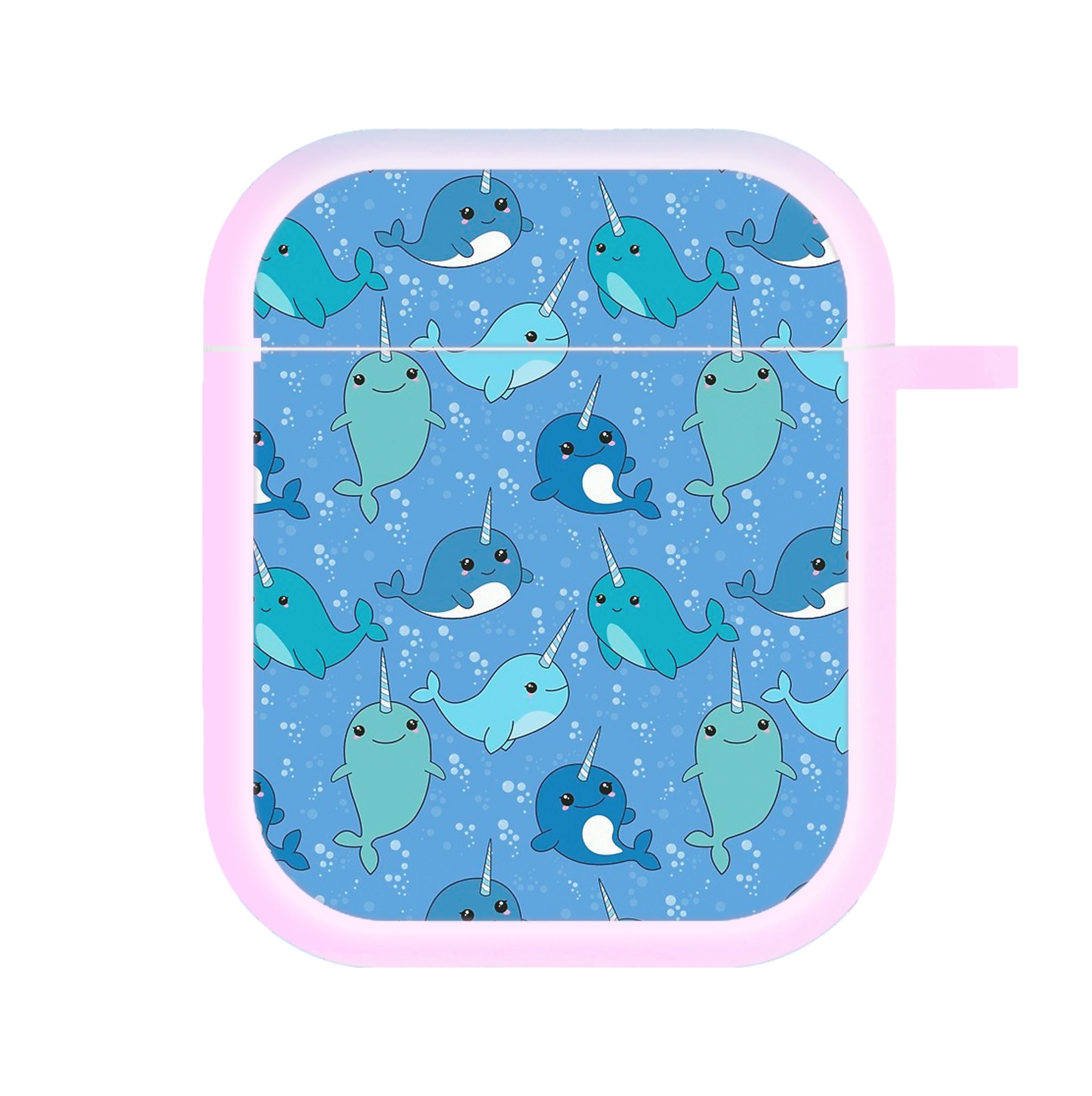 Narwhal Pattern AirPods Case