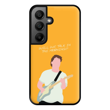 Will We Talk In The Morning Yellow Galaxy A35 Case