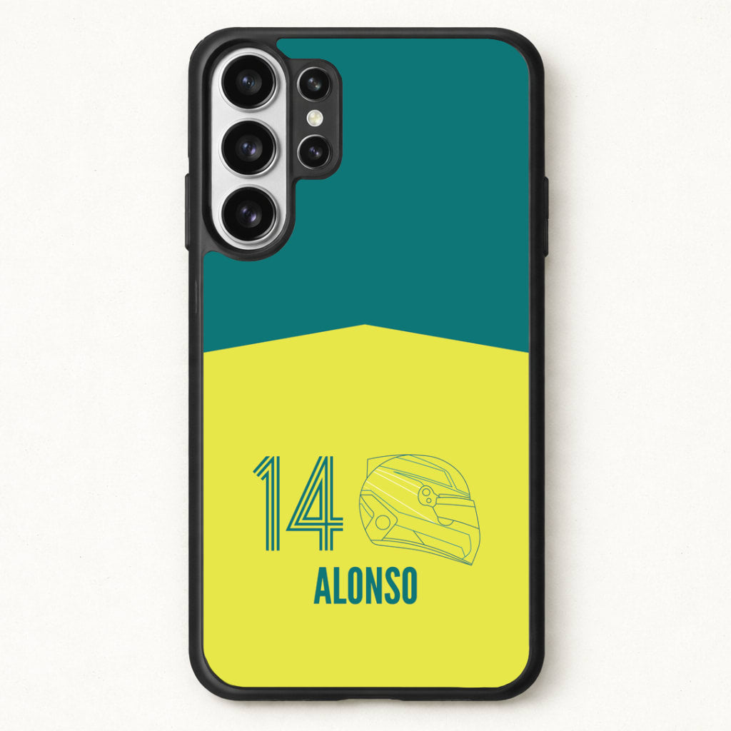 Alonso Helmet 2026 Galaxy S26 Ultra Case