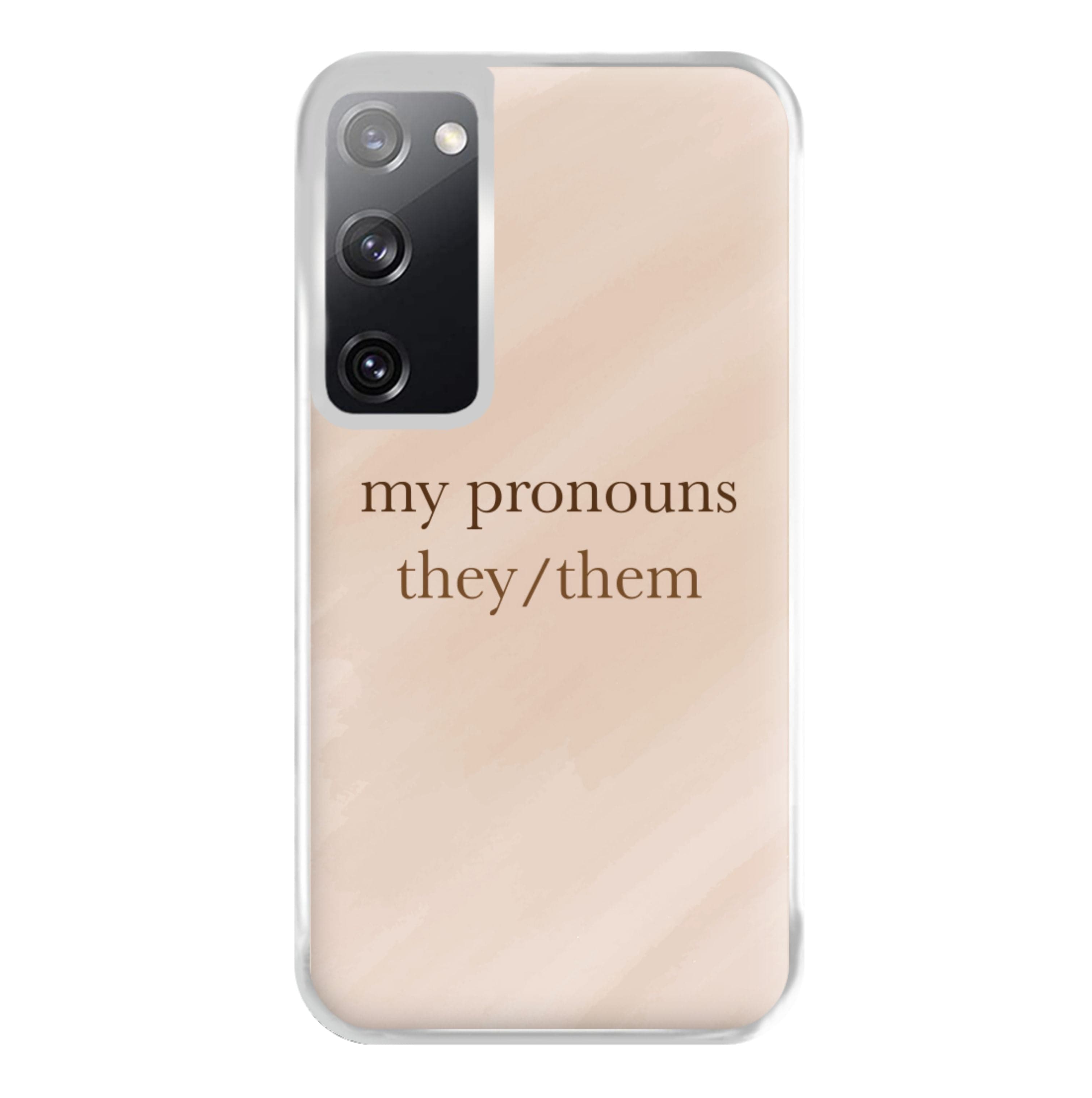 They & Them - Pronouns Phone Case