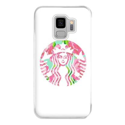 Pink Coffee Logo Phone Case