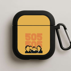 505 Band Members Light Black AirPods Case