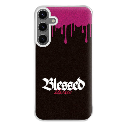 Glitter Blessed Galaxy S24 Case