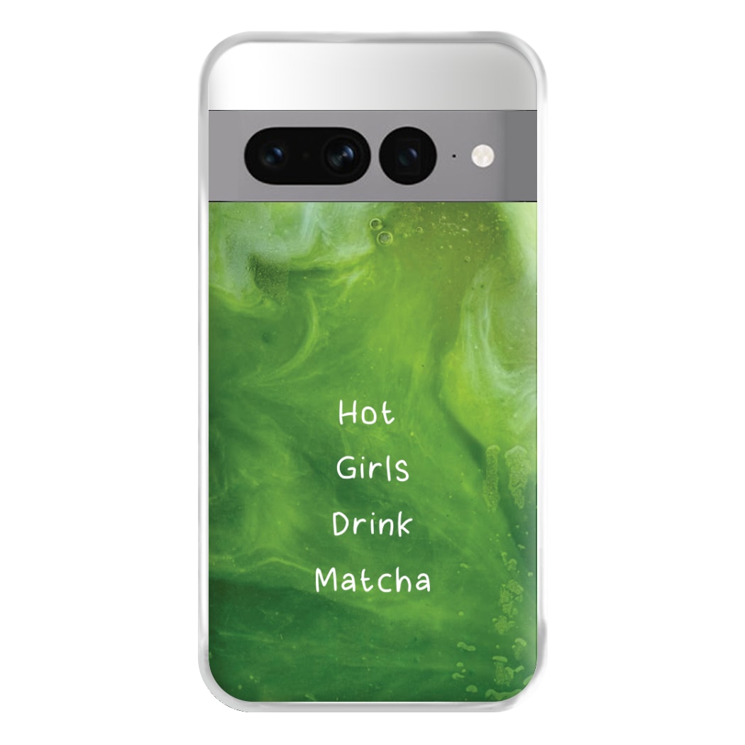 Hot Girls Drink Matcha Google Pixel 7 Pro Case