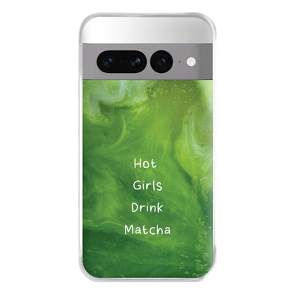 Hot Girls Drink Matcha Google Pixel 7 Pro Case