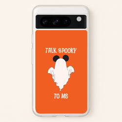 Talk Spooky To Me Mouse Ghost Google Pixel 8 Pro Case