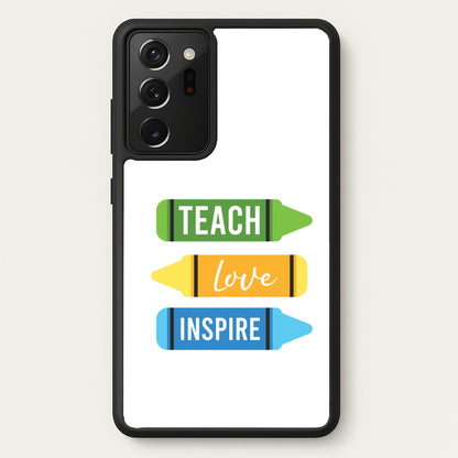 Teach, Love, Inspire Galaxy Note 20 Ultra Case