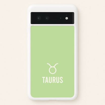 Taurus Pastel Zodiac Google Pixel 6 Case