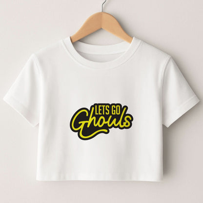 Let's Go Ghouls Crop Top