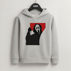 Ghostface 7 Grey Kids Hoodie