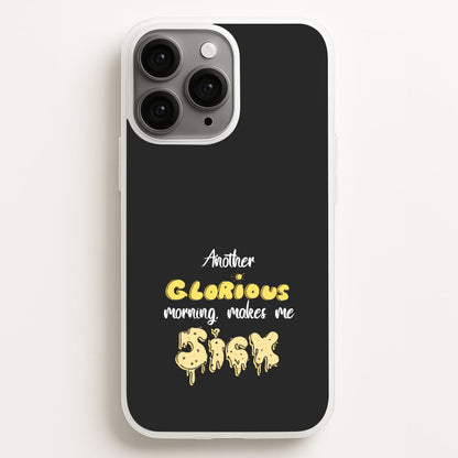 Another Glorious Morning Makes Me Sick - Hocus Halloween Phone Case for iPhone, Samsung Galaxy and Google Pixel