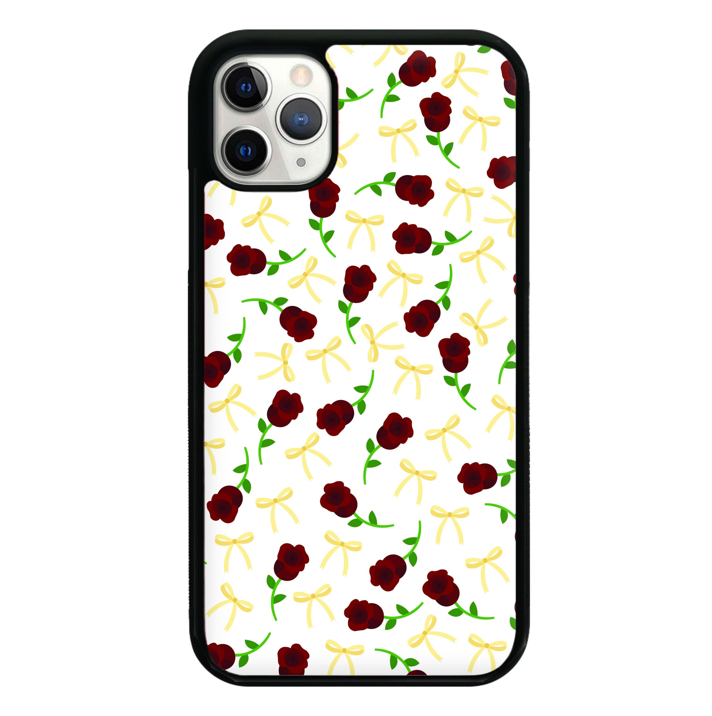 Roses And Bows Pattern Phone Case