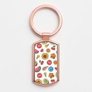 Harry Stickers Pattern Luxury Keyring 4