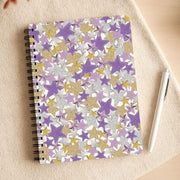 Mauve Stars Collage  Notebook 3