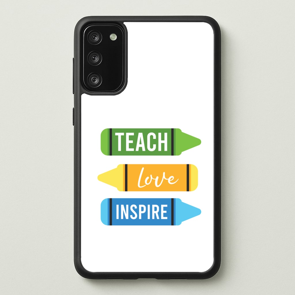 Teach, Love, Inspire Galaxy S20 Case