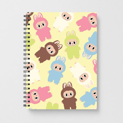 Colourful Little Monsters Pattern Notebook