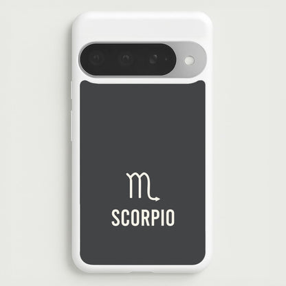 Scorpio Pastel Zodiac Google Pixel 10 Pro XL Case
