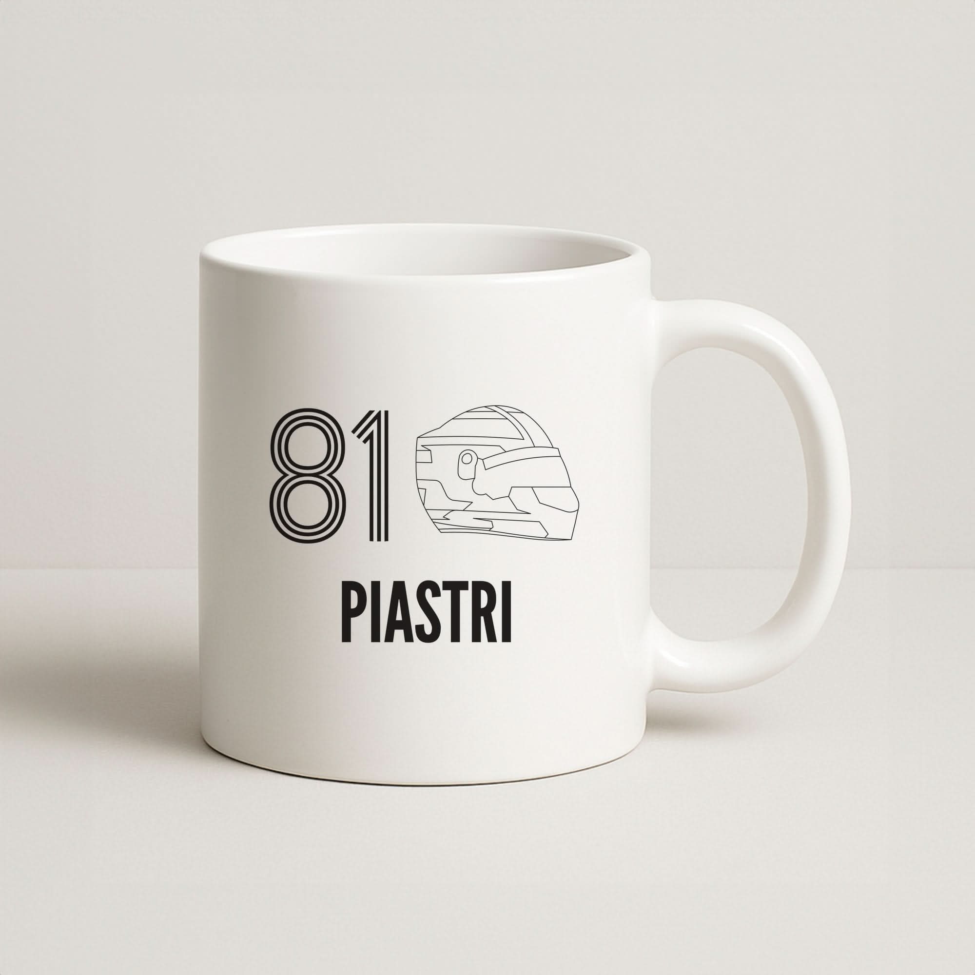 Piastri Helmet 2026 Coffee Mug