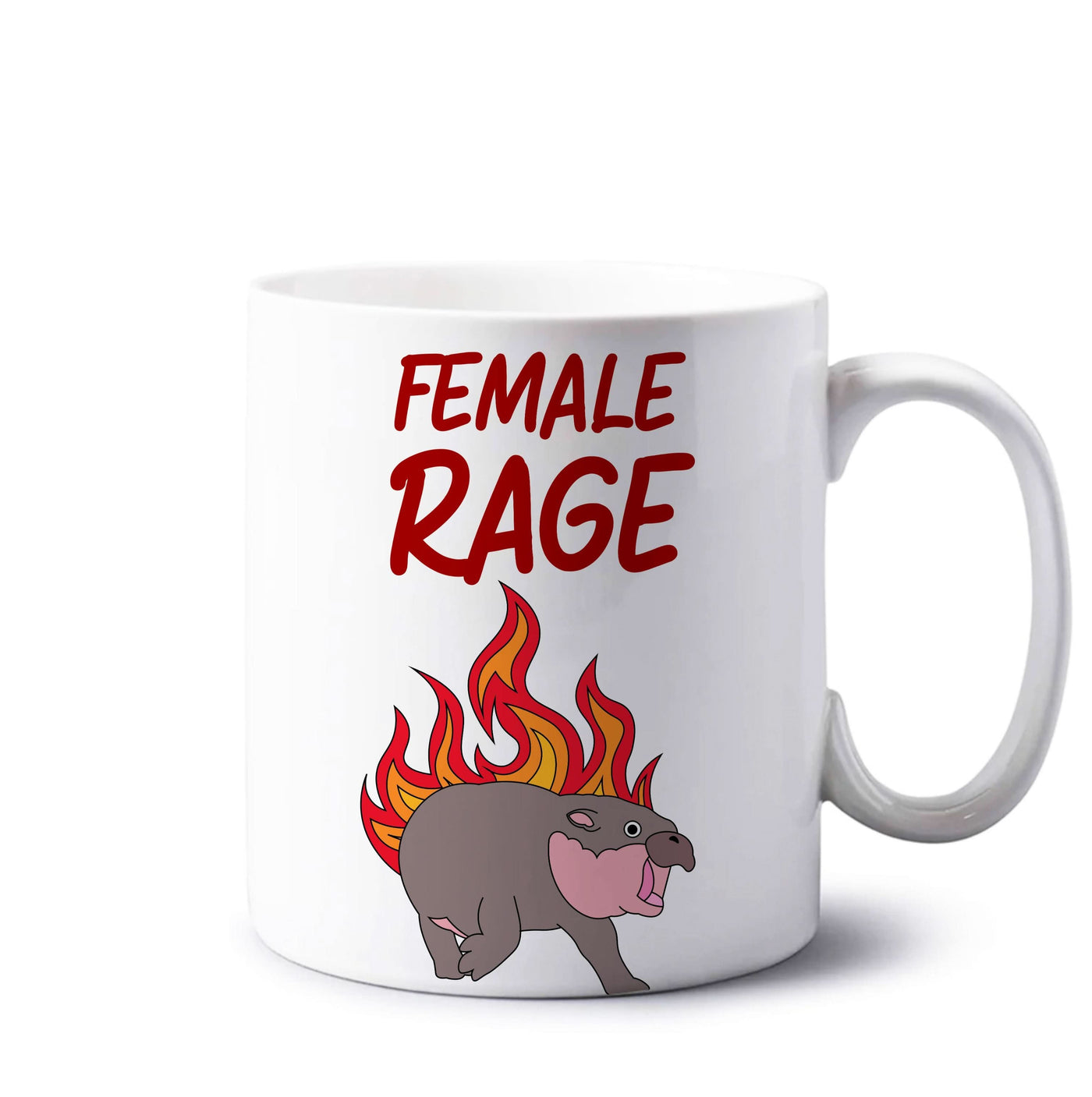 Female Rage Mug