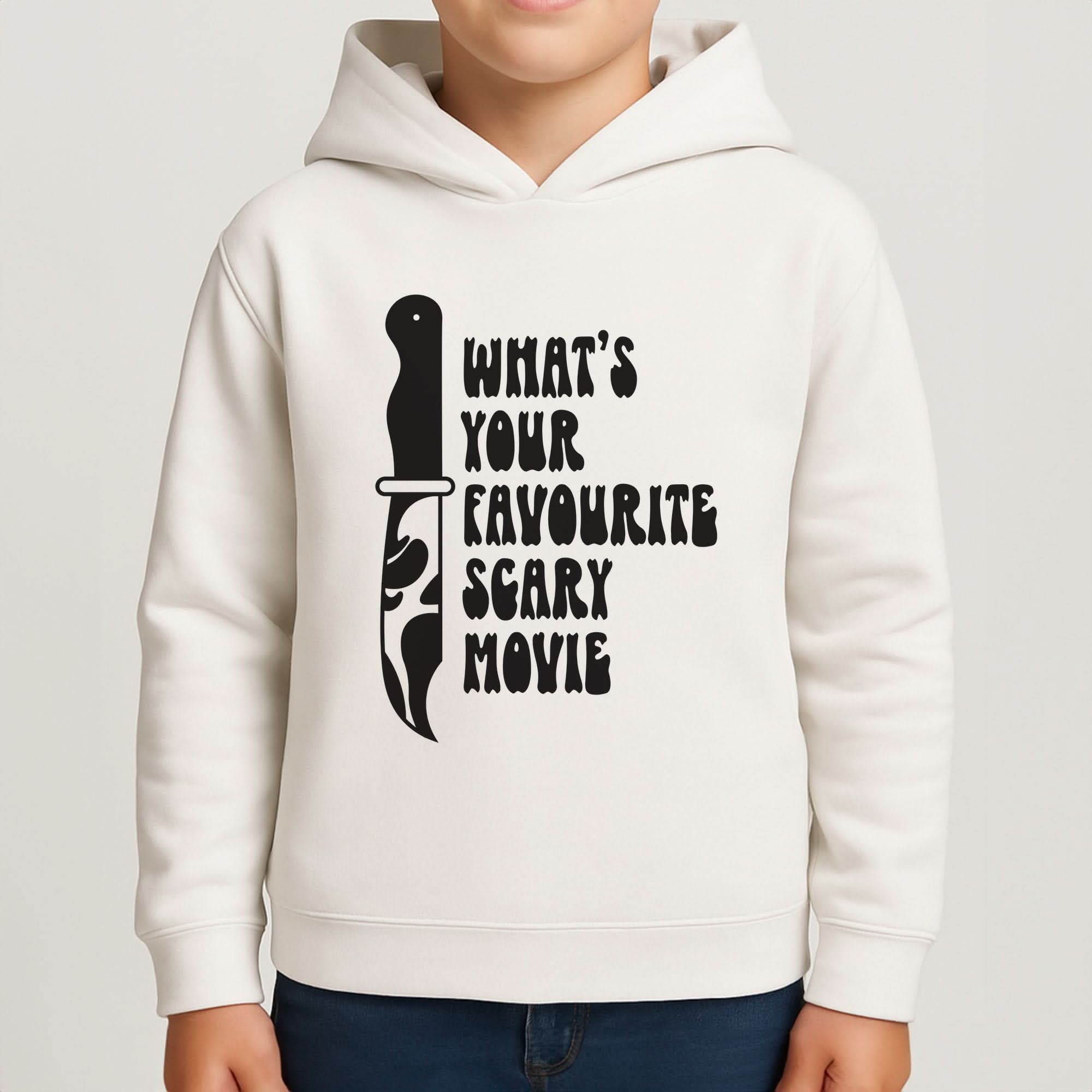 What's Your Favourite Scary Movie Trippy Boys Hoodie