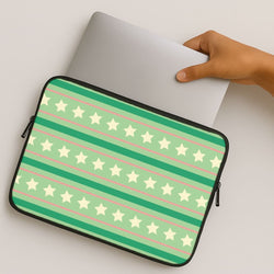 Stars And Stripes Christmas Pattern MacBook Cover