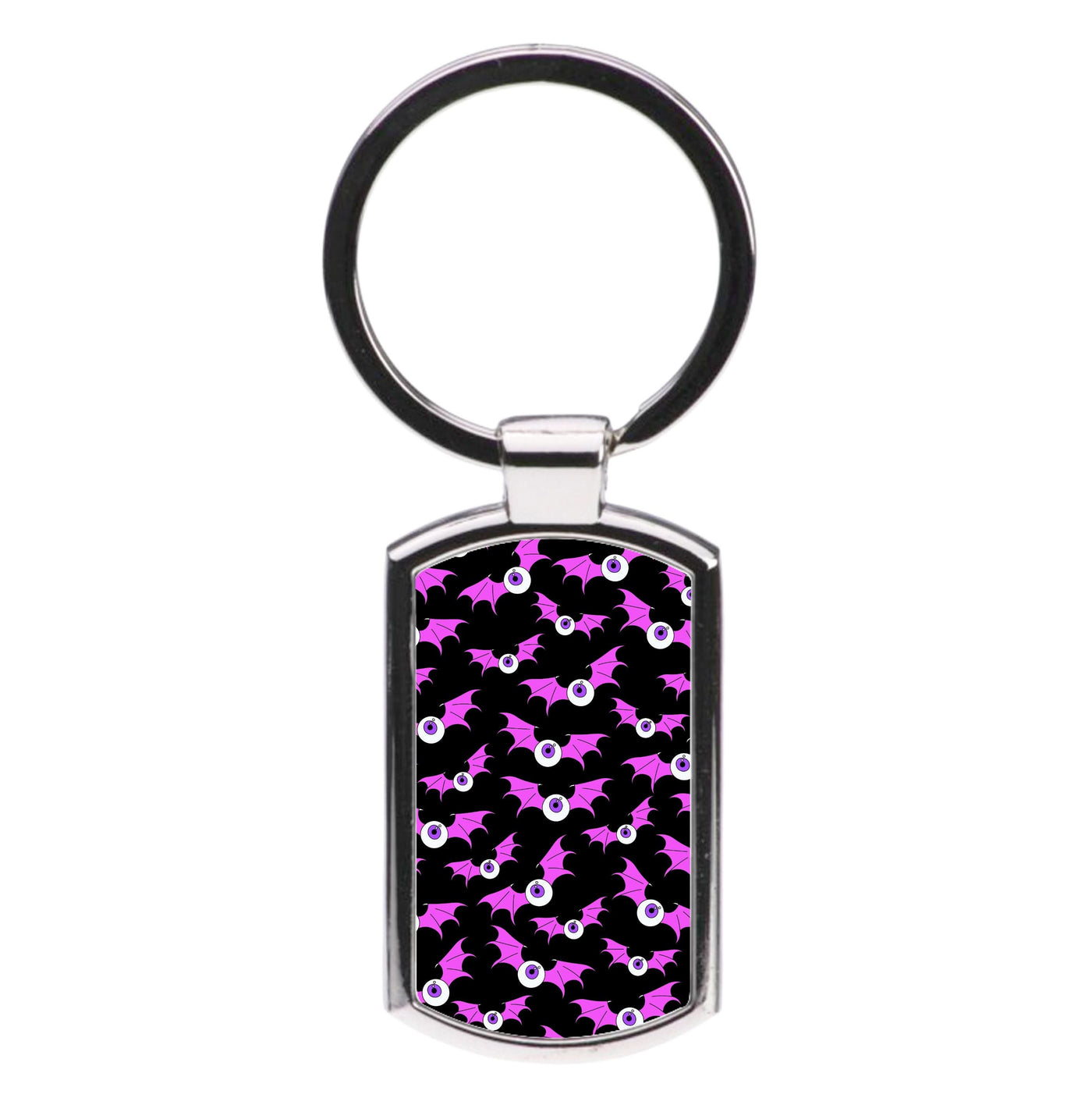 Bat Eye Pattern Luxury Keyring