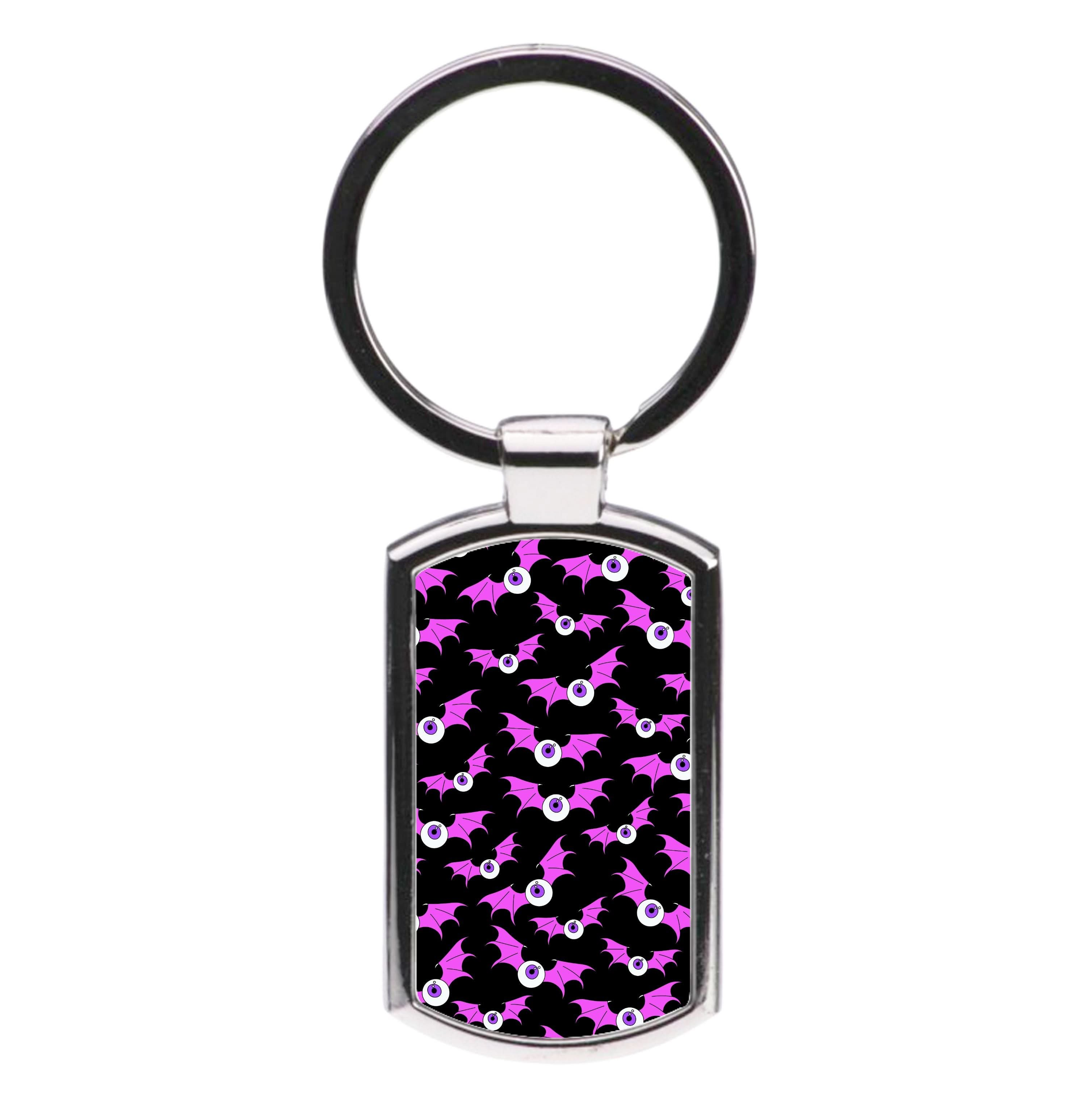 Bat Eye Pattern Luxury Keyring