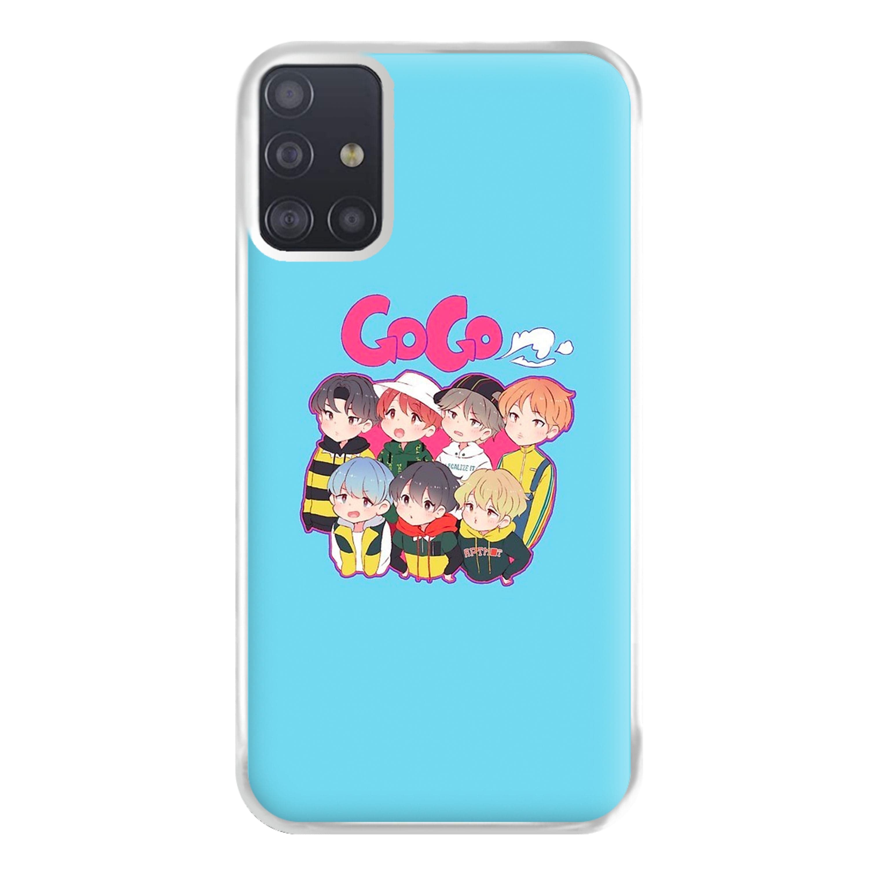 Go Go K-Pop Band Cartoon Phone Case