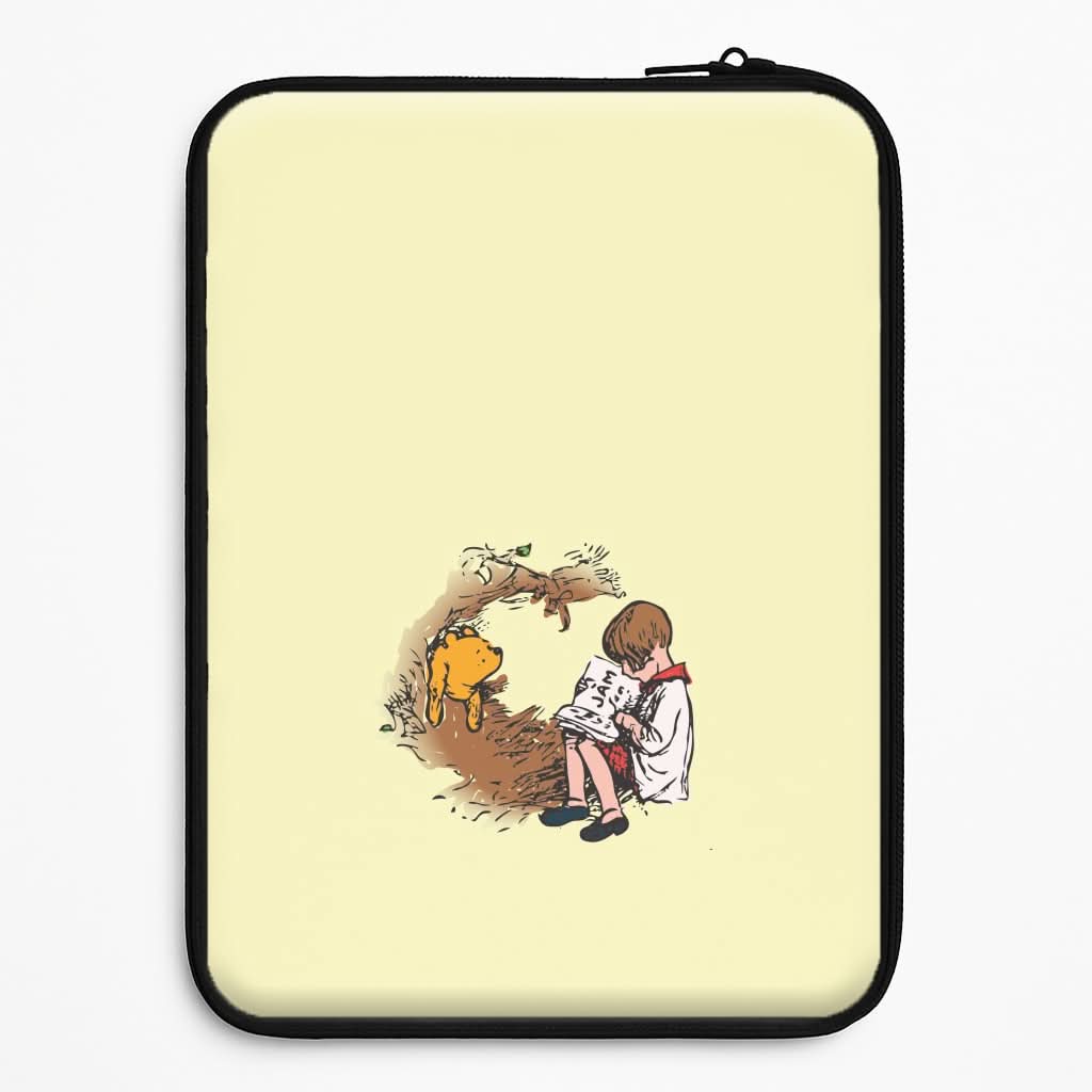 Winnie And Christopher In A Tree Laptop Sleeve