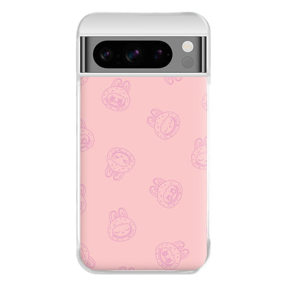Monsters Outline Pattern II Google Pixel 8 Pro Case