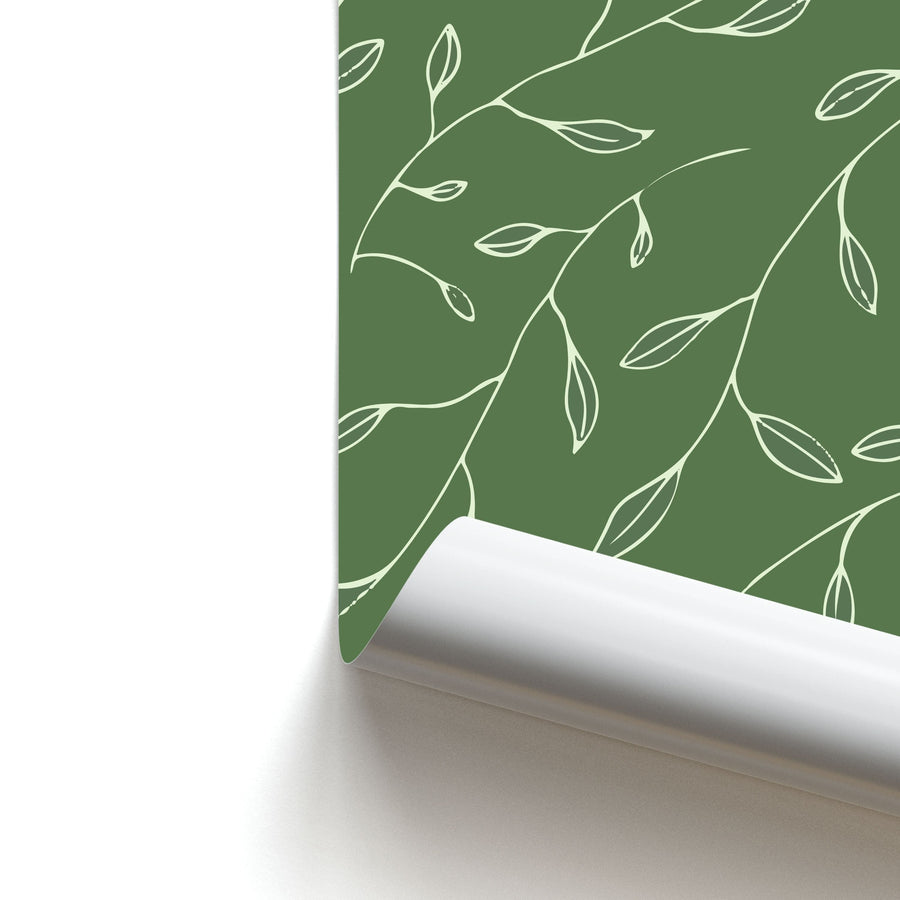 Thin Leaves - Foliage Poster