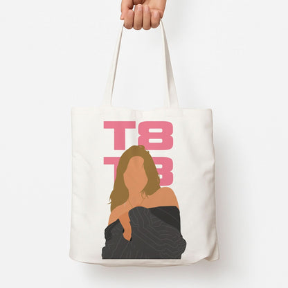 T8 Pink  Tote Bag