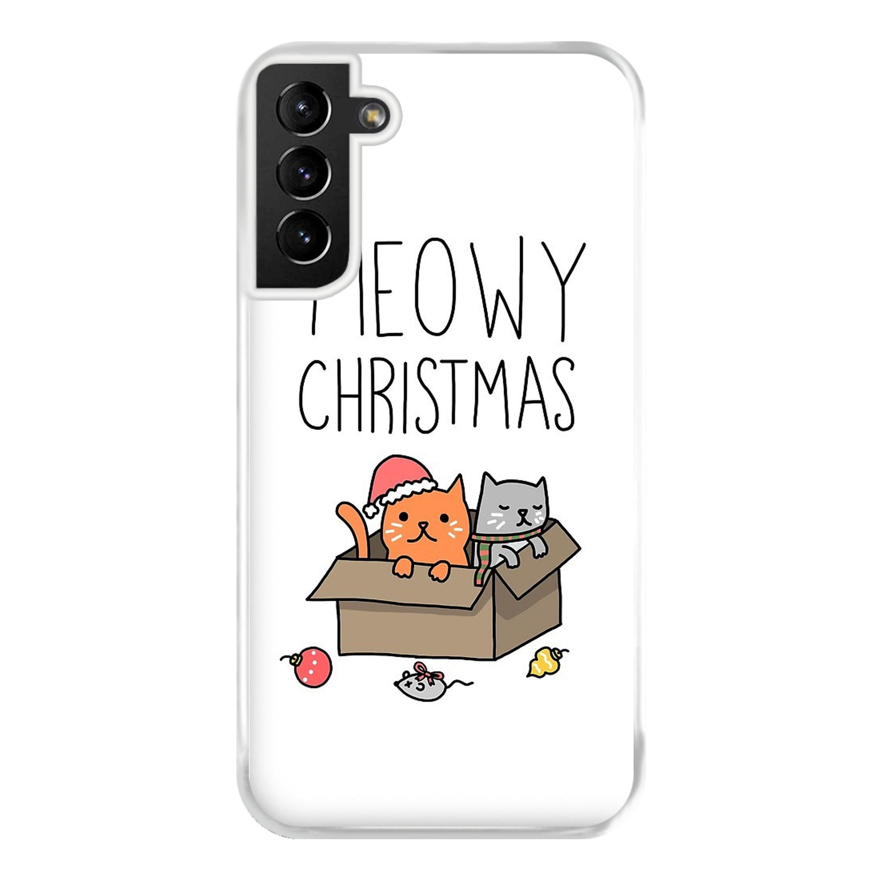 Meowy Christmas Phone Case