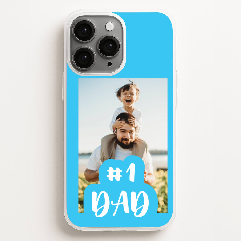 Hashtag 1 Dad - Personalised Father's Day Phone Case