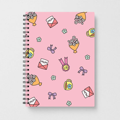 Mum Doodles Pattern Notebook